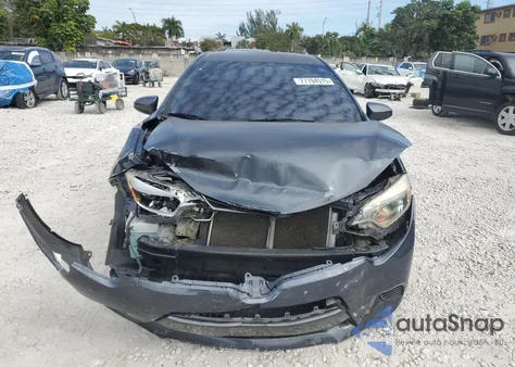 2015 Toyota Corolla Eco из США, поврежденный, VIN 5YFBPRHE0FP354317